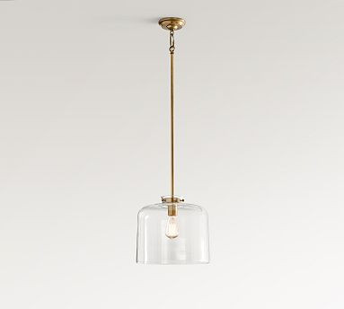 Anderson Glass Dome Pendant (12") | Pottery Barn (US)