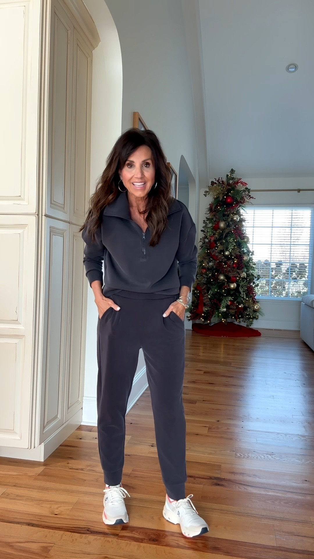 This two piece set is a best seller this week. 
I’m wearing a small in both pieces 

#LTKootd #LTKSeasonal #LTKOver40