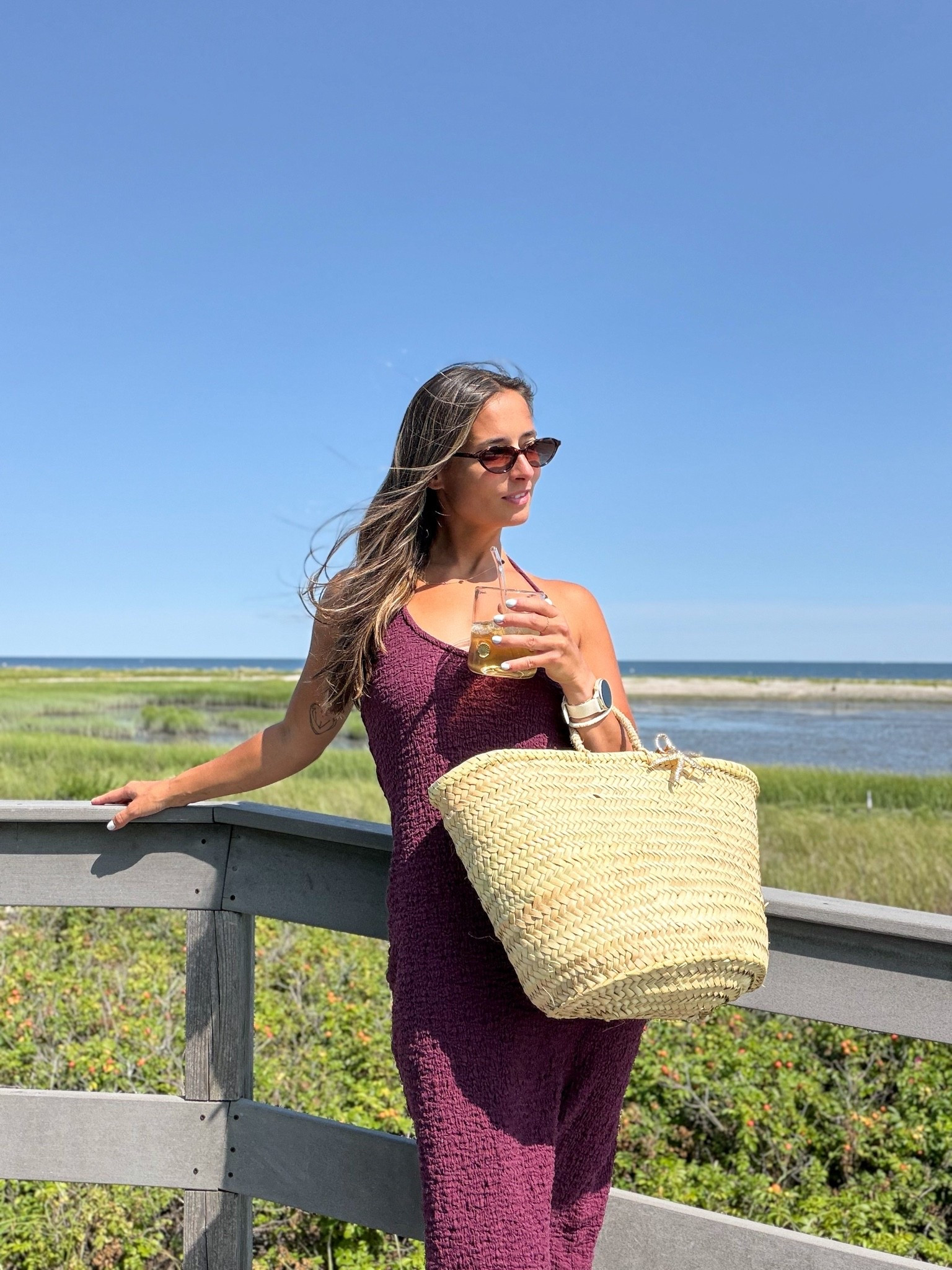 Coastal vibes with my favorite maxi dress. Such a great color as summer comes to an end

#LTKdayinmylife #LTKootd #LTKSeasonal