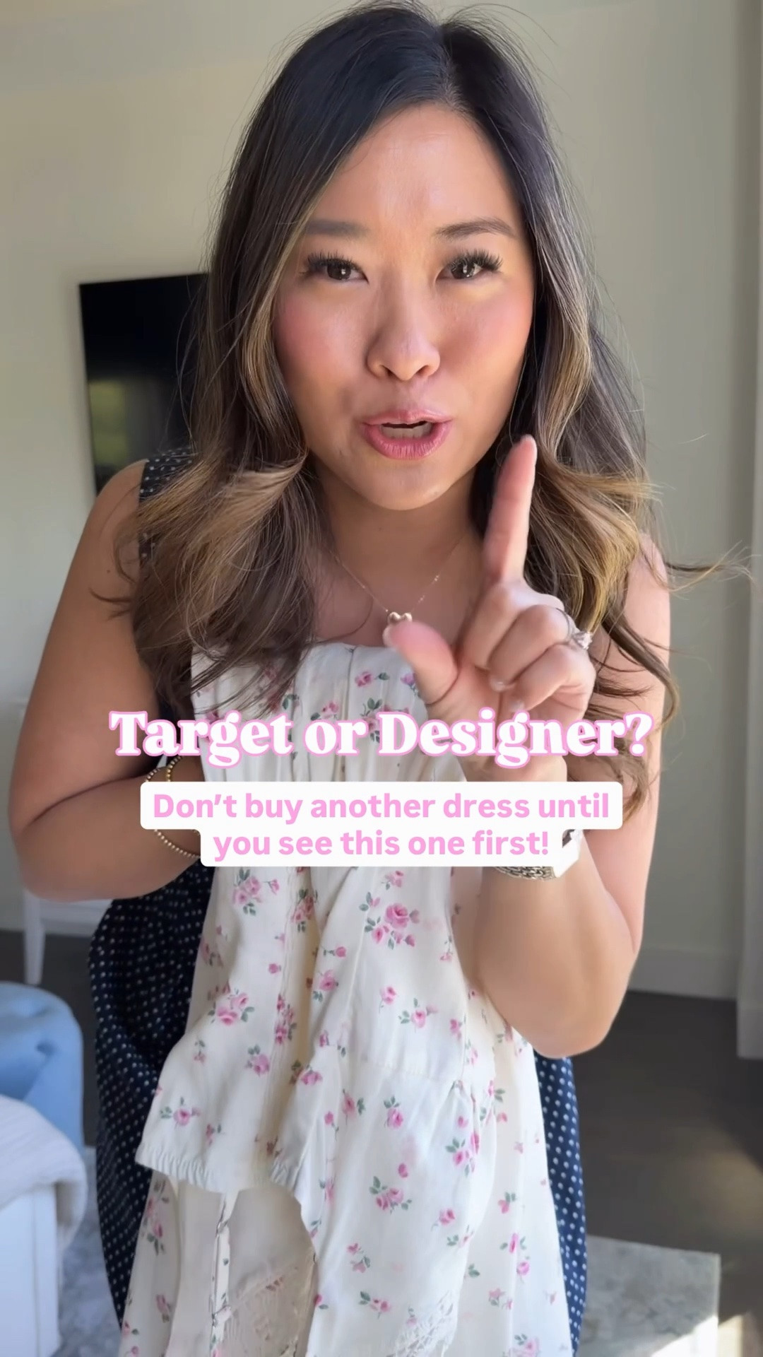 Target dress that looks designer!
Size Small, but size up if larger chested