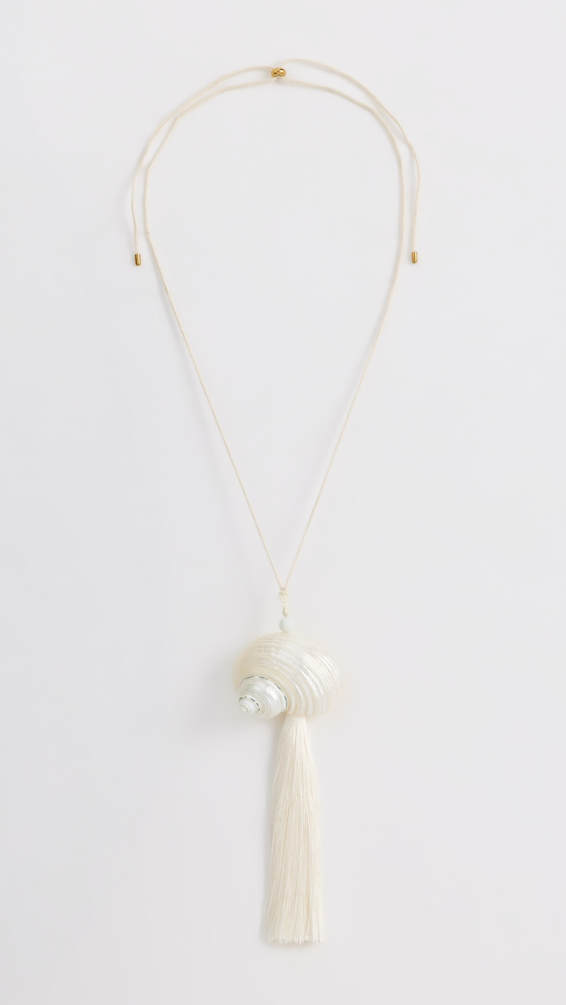 Ivory Tassel Shell Necklace | Shopbop