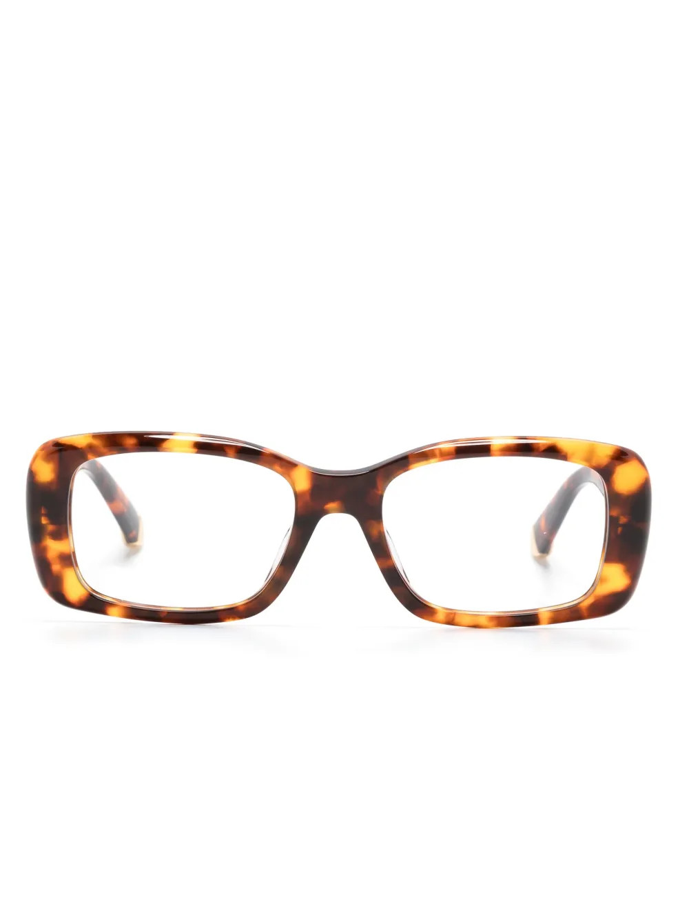 Stella McCartney Eyewear SC50046I rectangle-frame Glasses - Farfetch | Farfetch Global