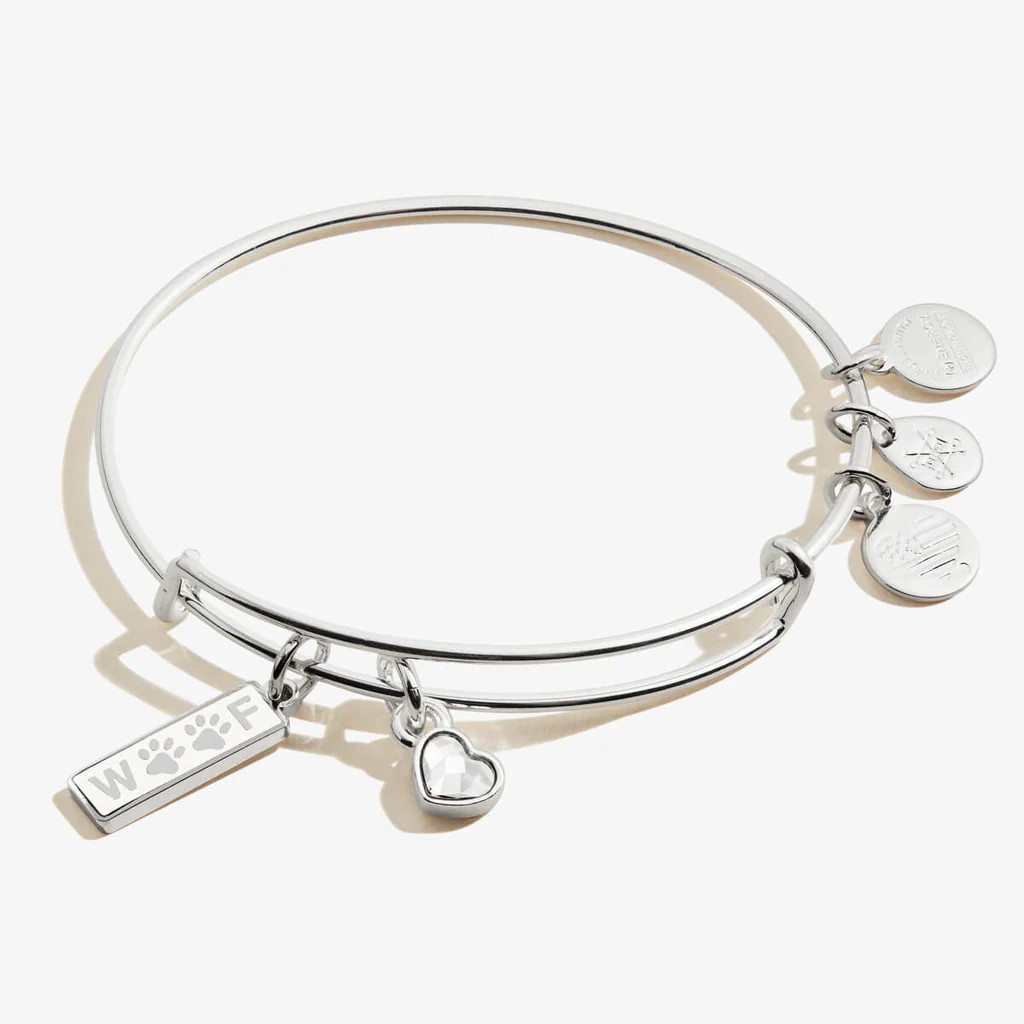 'Woof' Duo Charm Bangle | Alex and Ani