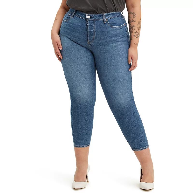 Plus Size Levi's Wedgie Fit Skinny Jeans, Women's, Size: 26 Regular, Med Blue | Kohl's