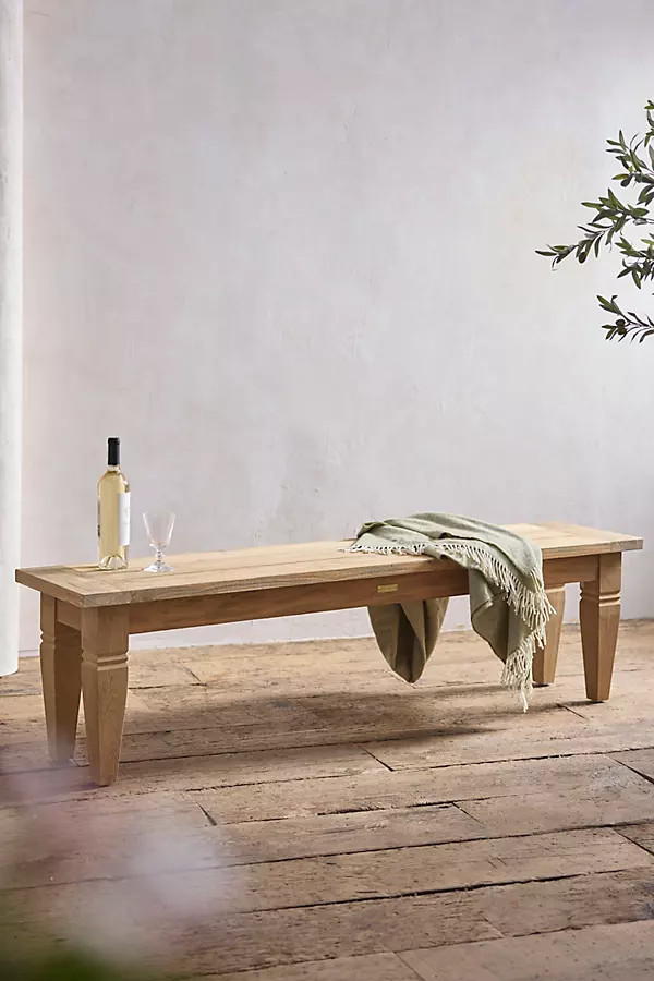 Palladio Reclaimed Teak Dining Bench | Anthropologie (US)