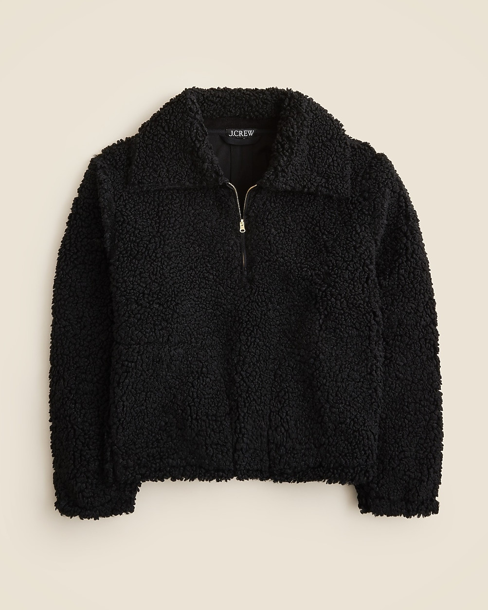 Sherpa half-zip fleece pullover | J. Crew US