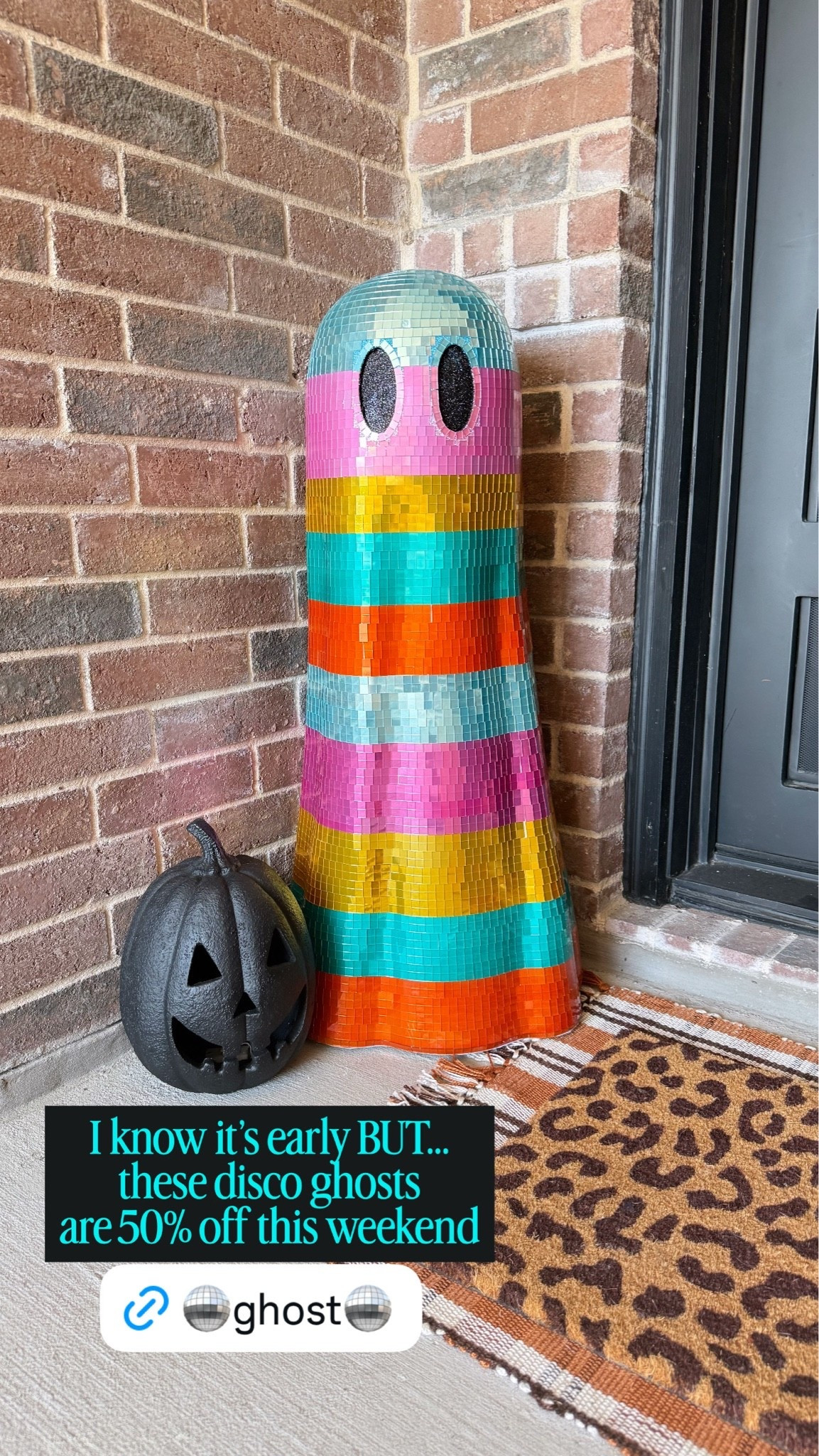 Disco ghost from Michael’s 50% off