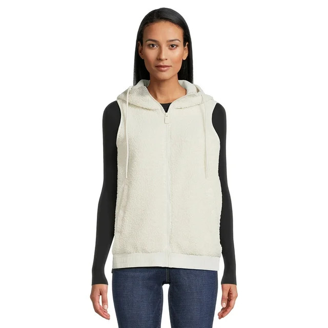 Avia Women's and Women's Plus Faux Shearling Vest, Sizes XS-4X | Walmart (US)