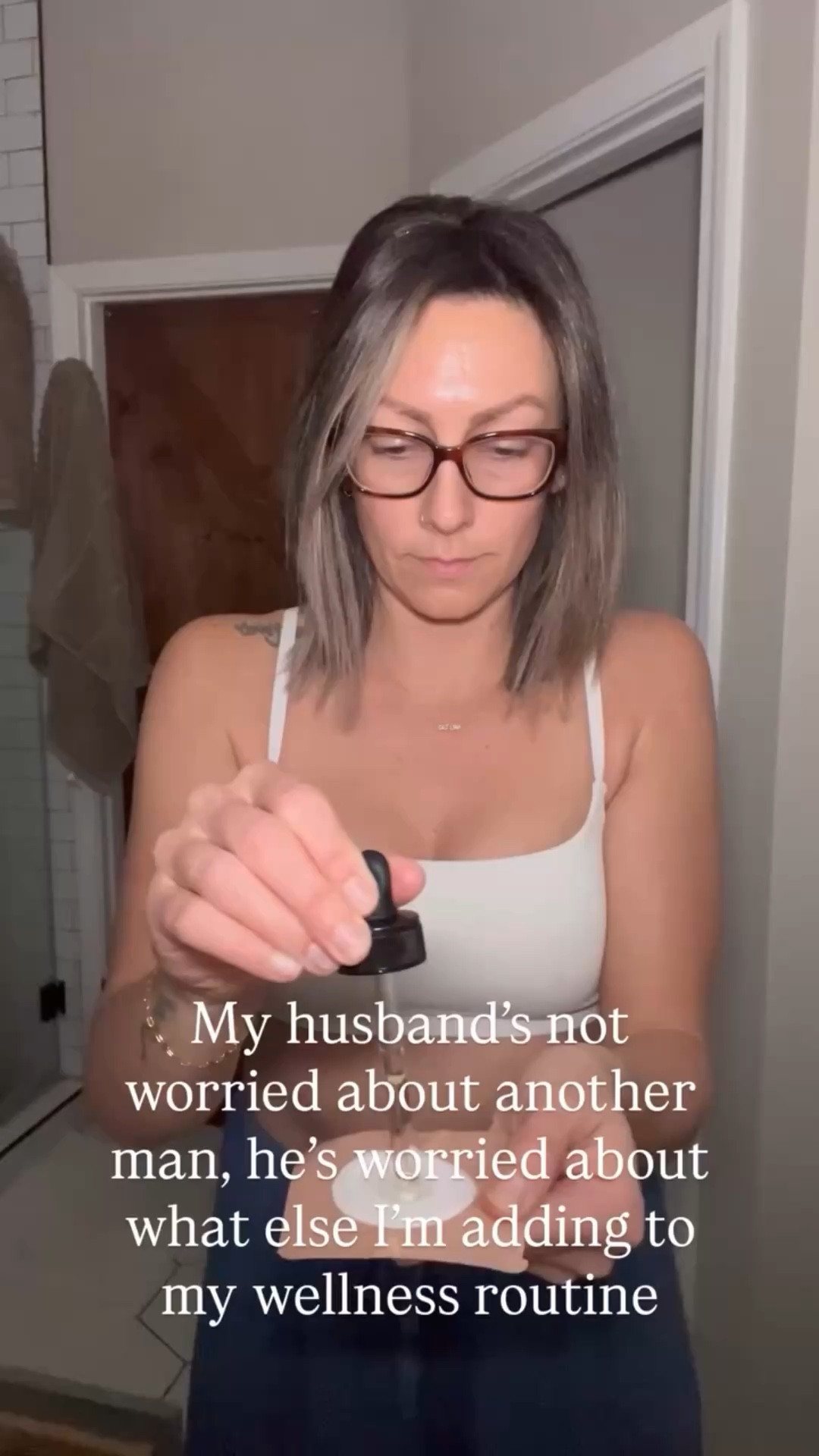 There are no truer words — I have been eyeing a Pilates reformer, those vibration plates + the Lumebox…

What have you added to your wellness routine?!

In My Wellness Era | Wellness Routine | Daily Habits Self-Care | Marriage Humor | Funny Reels