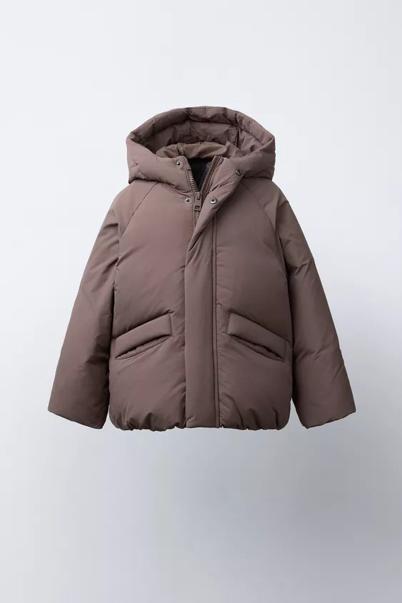 FEATHER DOWN WATER REPELLENT PUFFER JACKET | Zara UK