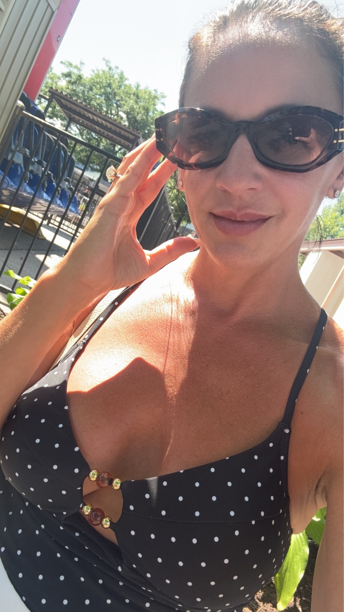 When the one piece acts as a top

#LTKSeasonal #LTKSwim #LTKootd