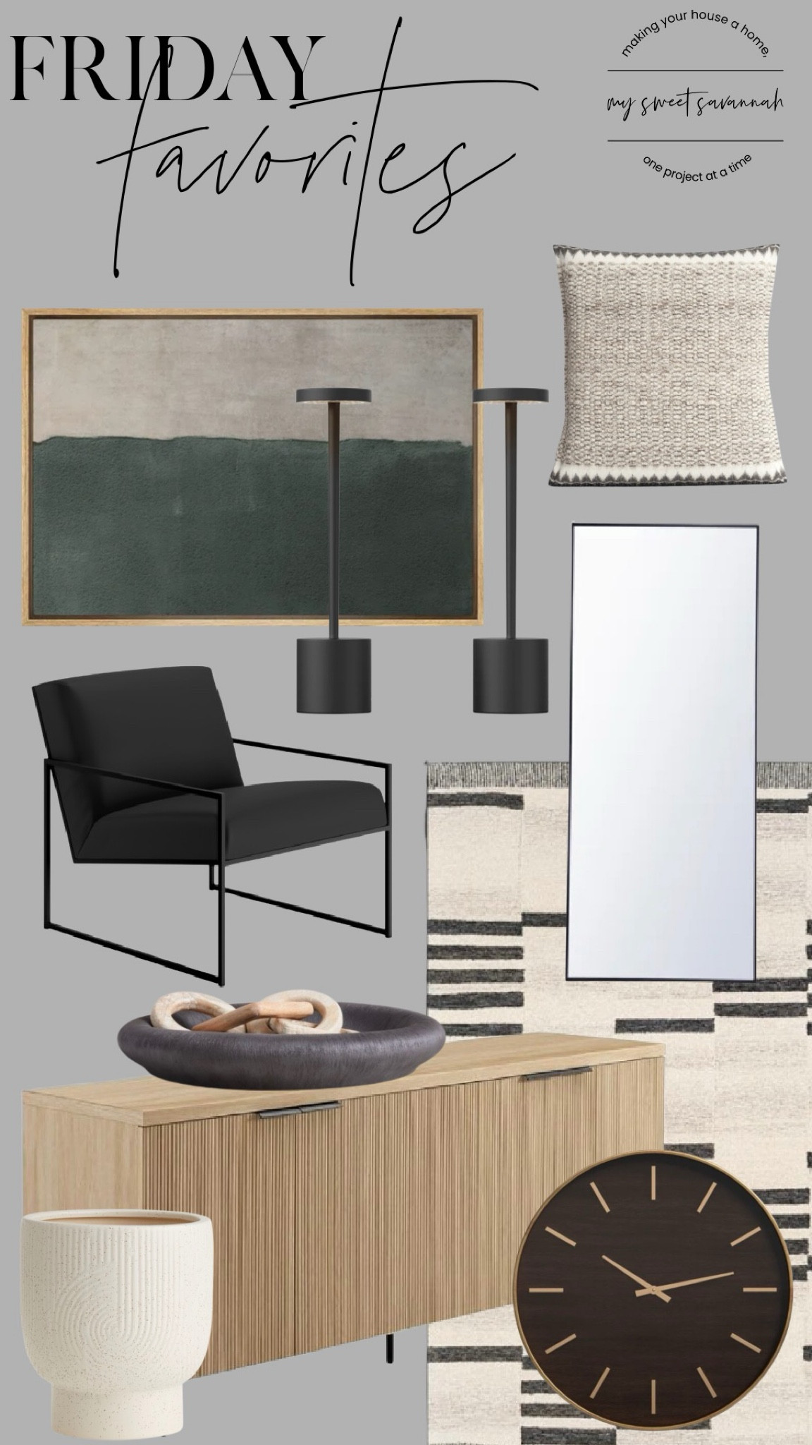 Friday Favorites: Modern Home Furniture & Accessories! 🖤 Elevate your space with these sleek, stylish pieces that blend form and function perfectly. Shop my top picks to add a modern touch to any room! #LTKhome #LTKFinds #ModernHomeDecor #InteriorInspo #HomeStyle

#LTKHome #LTKSaleAlert #LTKFindsUnder100
