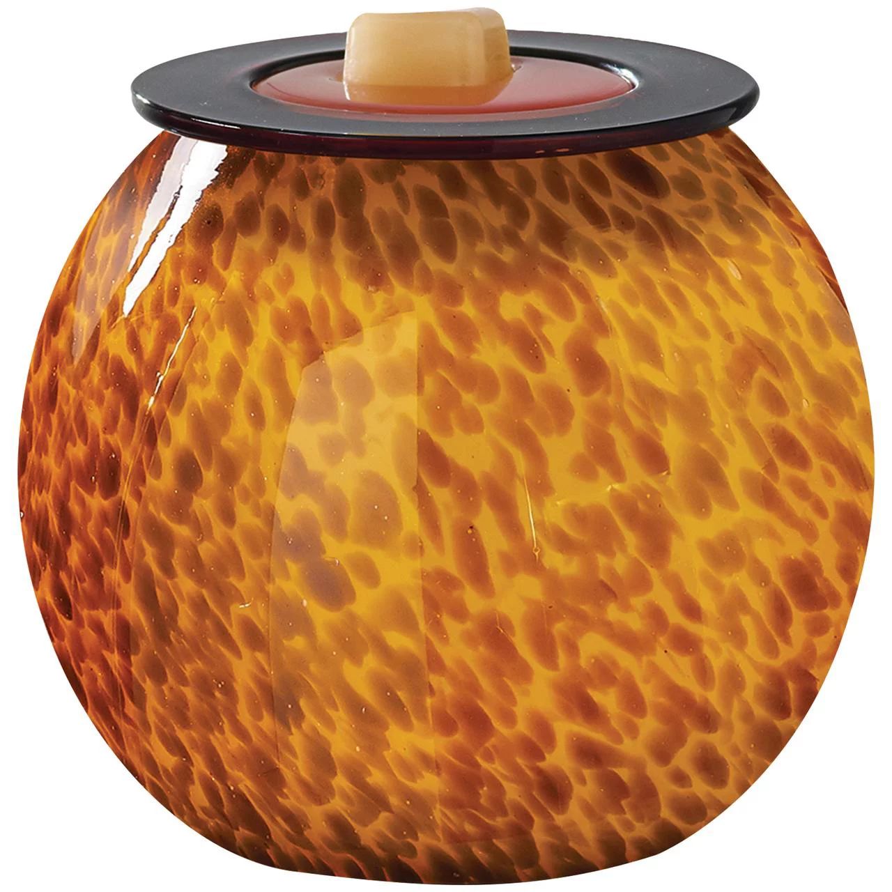 Better Homes & Gardens Full Size Art Glass Fragrance Warmer, Tortoise Glass - Walmart.com | Walmart (US)