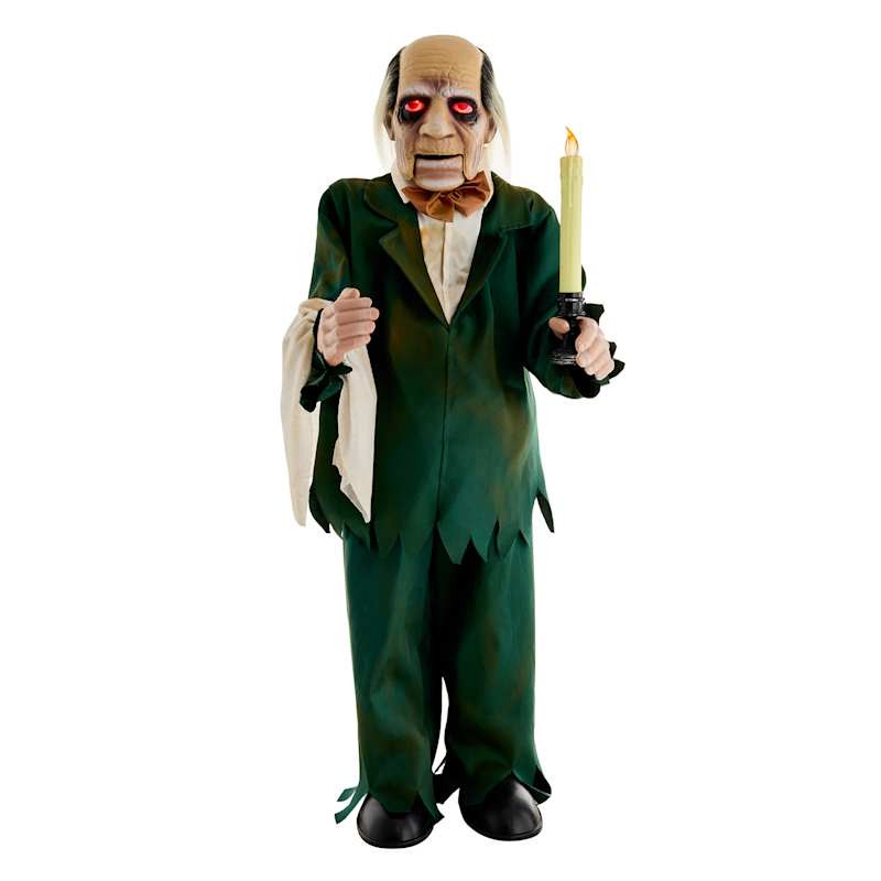 Halloween Butler Animatronic, 3' | At Home