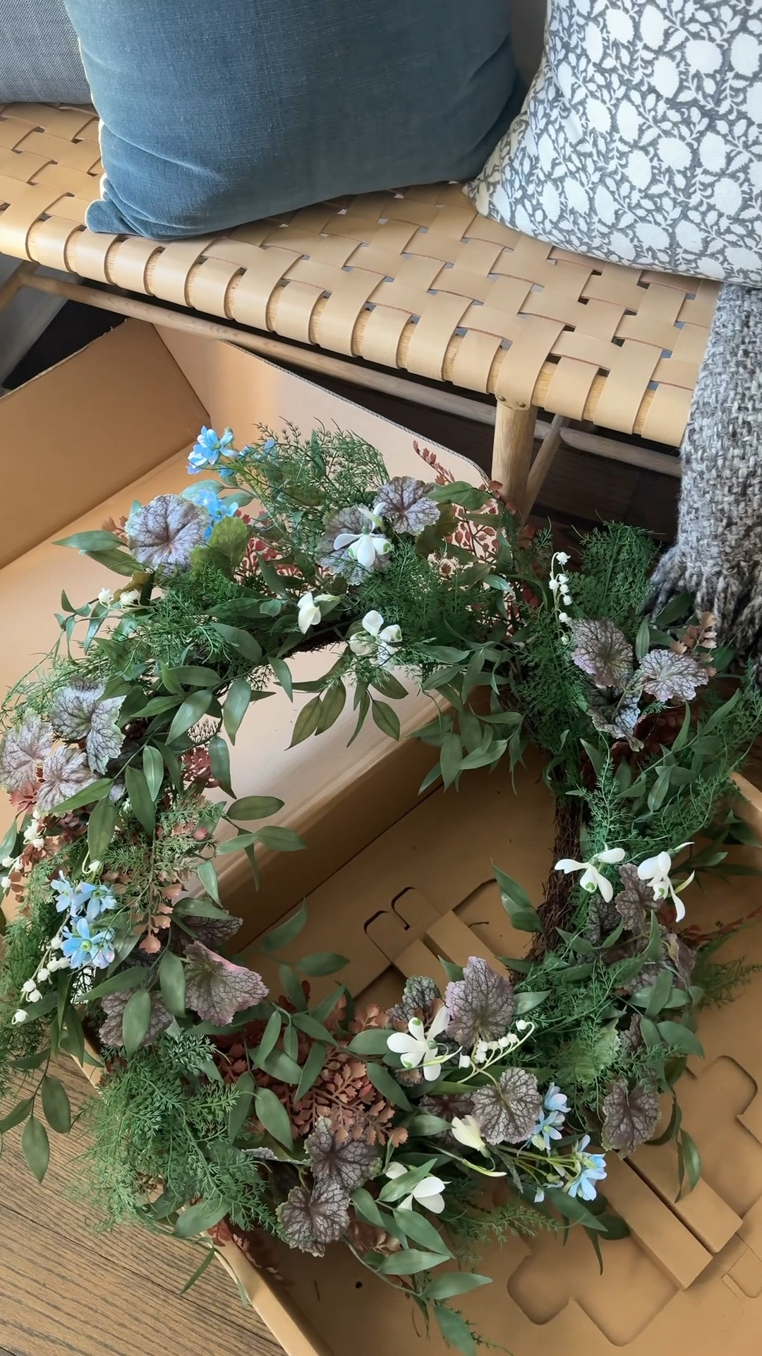 Prettiest around wreath from @mcgeeandco on sale!

#LTKHome #LTKSaleAlert #LTKSeasonal