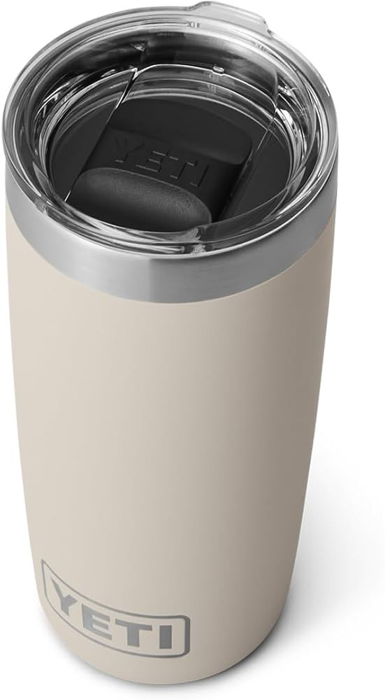 YETI Rambler 10 oz Tumbler, Stainless Steel, Vacuum Insulated with MagSlider Lid, Cape Taupe | Amazon (US)