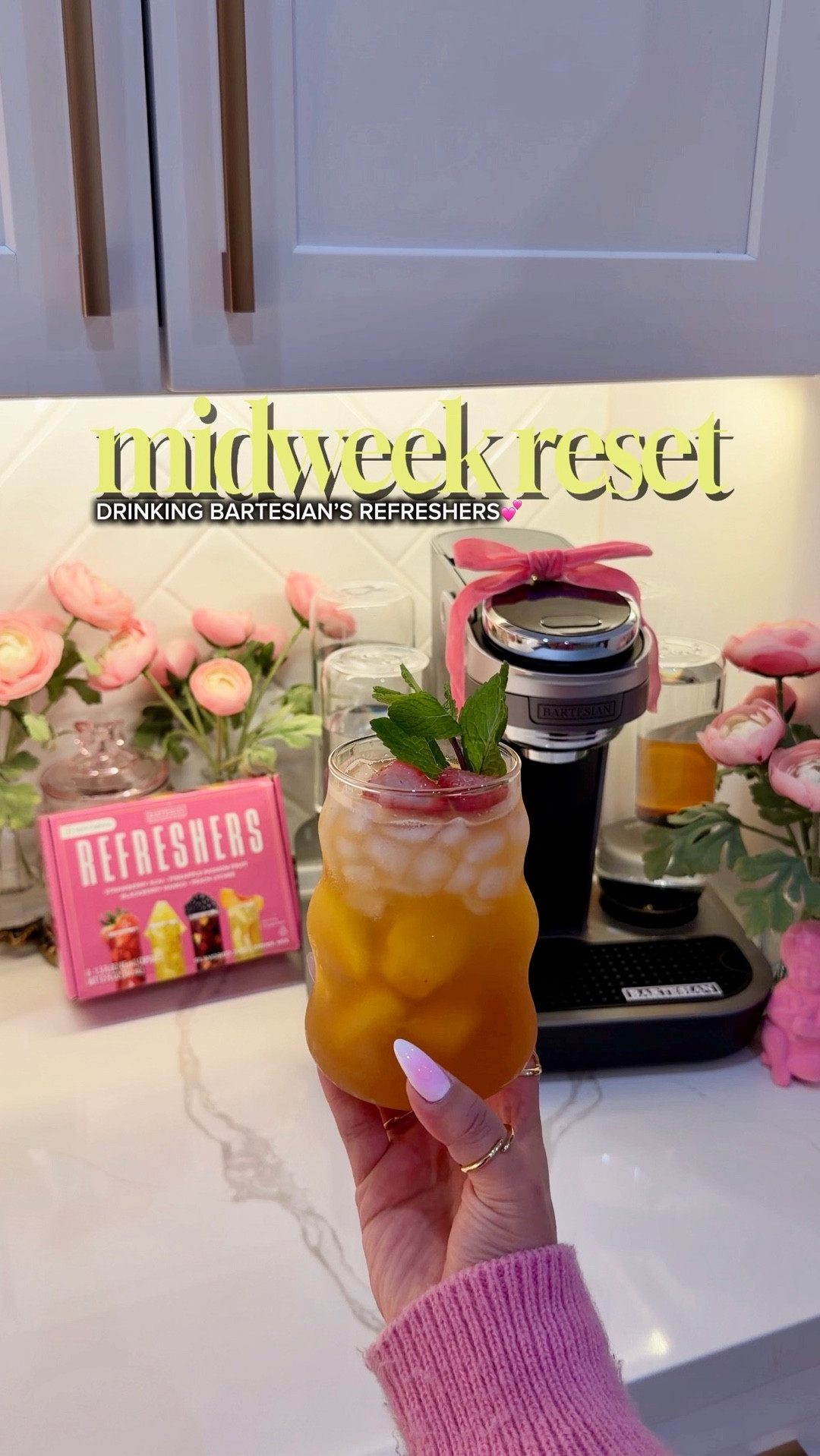Let’s get energy doing a midweek reset with Bartesian’s refreshers!🏡🩷🫧

#LTKmorningroutine #LTKdayinmylife #LTKvlog