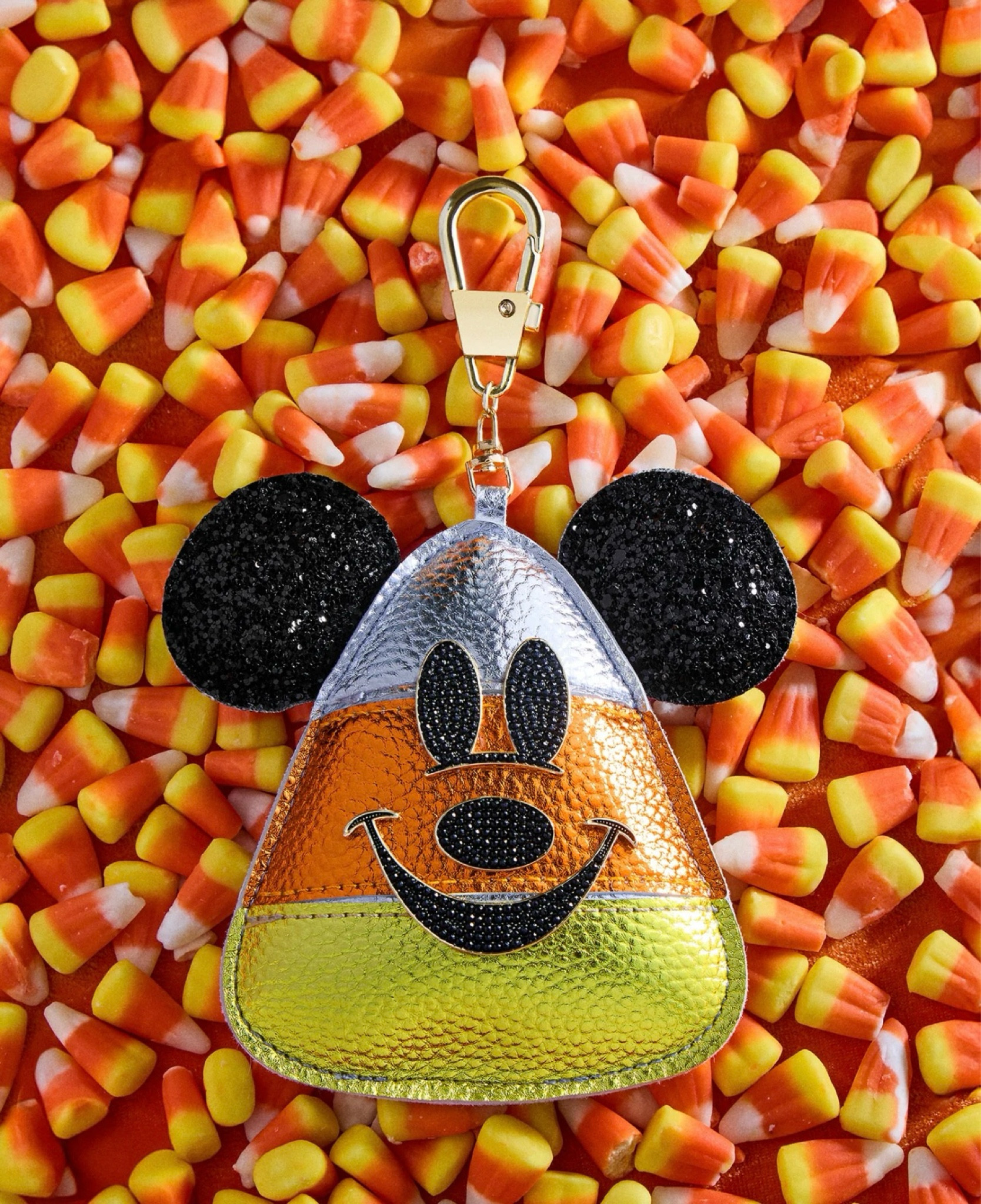 Mickey baublebar candy corn bag charm #disneyhalloween