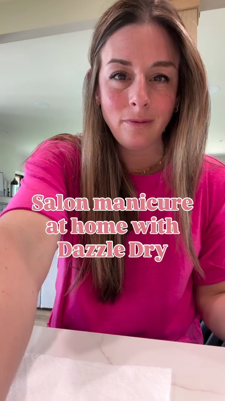 GIRLS ✨ I love going to the salon to get my nails done but as a mom of 3, we are just a little busy running all over the place and it’s not always easy to take the time to go do it! 

Thankfully Dazzle Dry has got you covered! It’s dry dry in 5 minutes 🤗 I have even been using this on my girls and it lasted them a good week even on their nails! It’s just 4 easy steps to get salon quality nails right at home! 

Comment SHOP for links or follow me @hometownmomma in the LTK app to shop! 

#dazzledrypartner #dazzledryquickdrynailpolish @dazzle_dry #ad