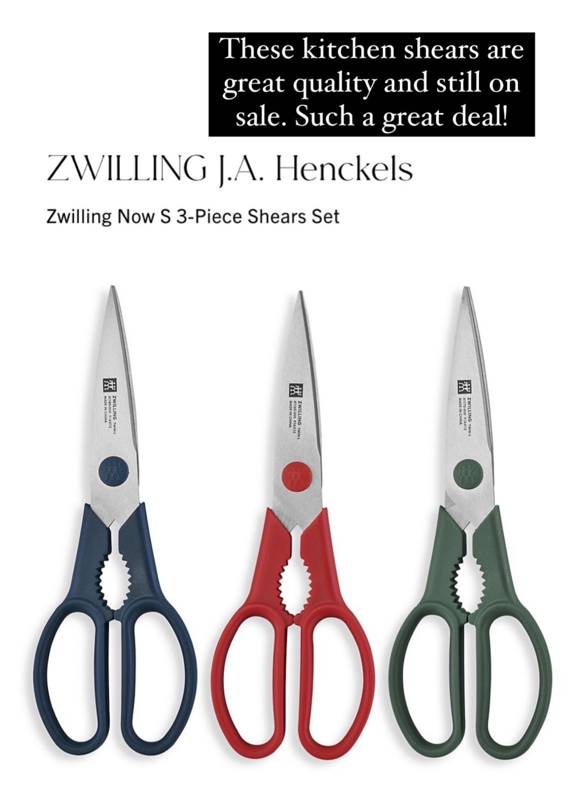My favorite kitchen shears! Almost 50% off! High quality and affordable  

#LTKsalealert #LTKhome #LTKFind