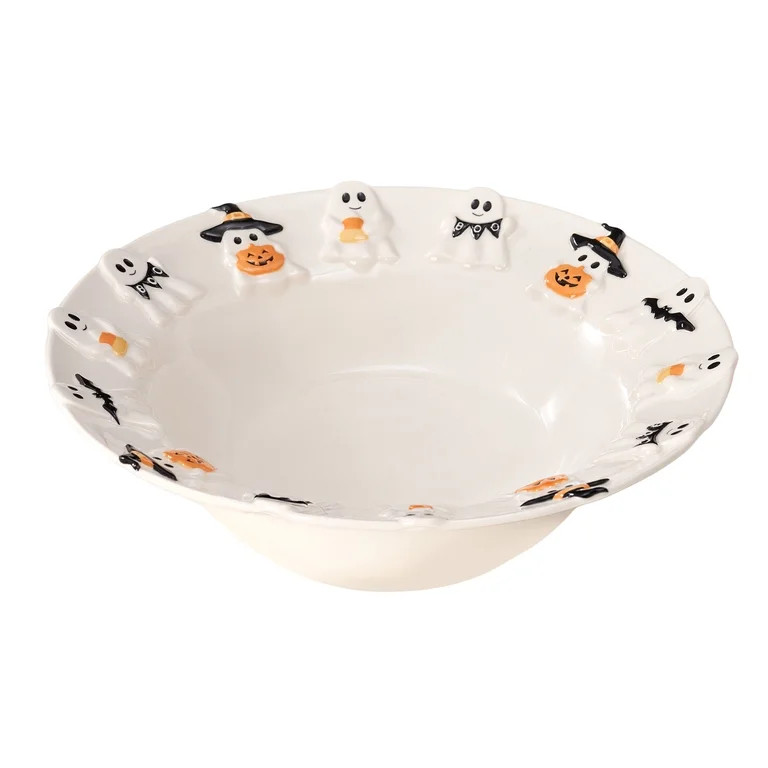 Way to Celebrate Halloween Ghost Serving Bowl | Walmart (US)