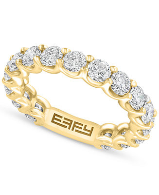 EFFY® Diamond Eternity Band (3 ct. t.w.) in 14k Gold | Macy's