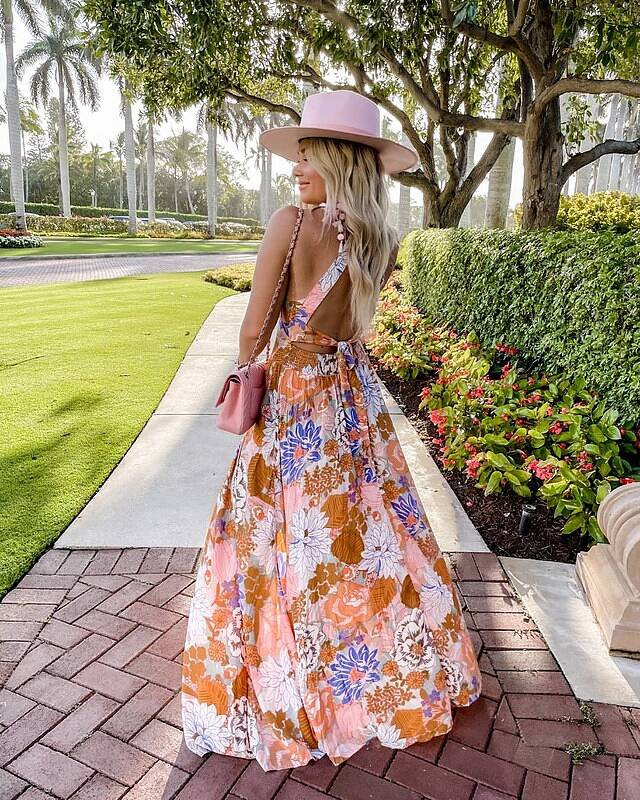 Newell Dress - Orange | Petal & Pup (AU)