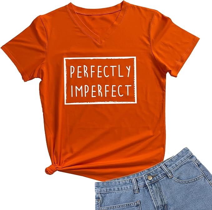 DANVOUY Womens Causal Short Sleeve T-Shirt Graphic Tees | Amazon (US)