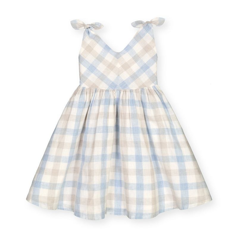 Hope & Henry Girls' Bow Shoulder Swing Dress, Toddler | Target