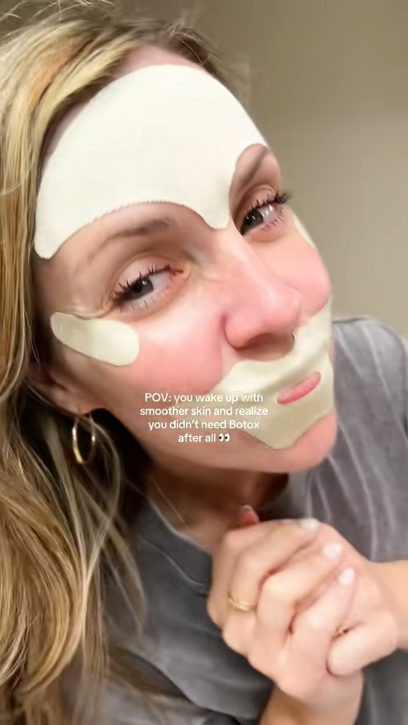 Face tape! This one is amazing and healthy for your skin! 

#LTKdayinmylife #LTKgrwm #LTKmorningroutine