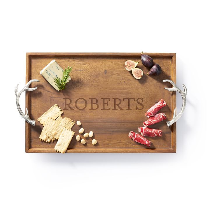 Wood Antler Tray | Mark and Graham