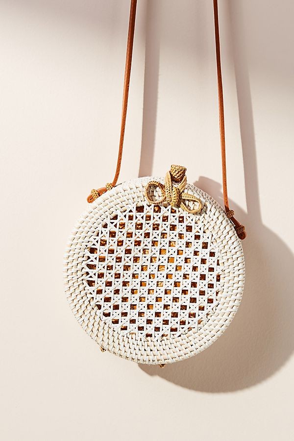 Rattan Circle Bag | Anthropologie (US)