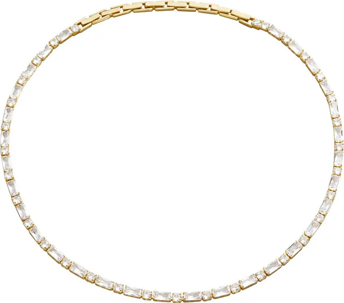 Kerri Cubic Zirconia Tennis Choker Necklace | Nordstrom