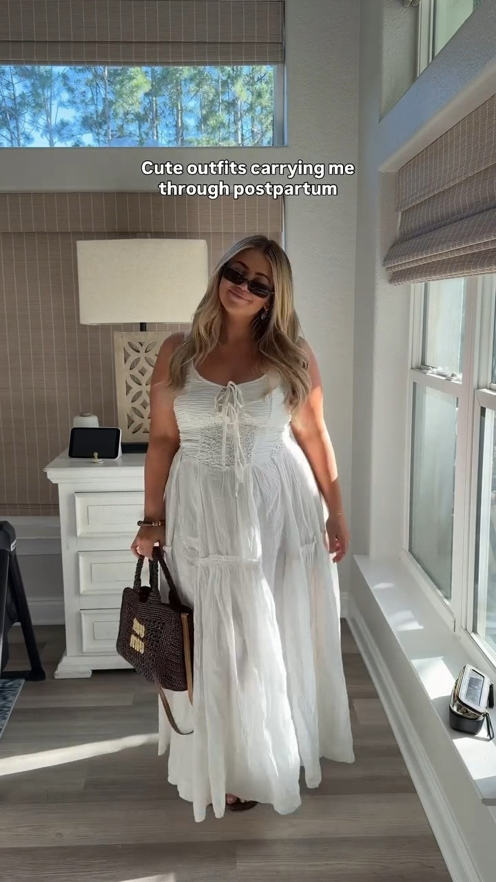 Going to grab some dinner down at the beach 🌴🌞 Wearing this easy flowy dress that makes me feel good 6 weeks pp 🤍 Comes in 7 color options too. I got a large

#LTKSaleAlert #LTKMidsize #LTKootd
