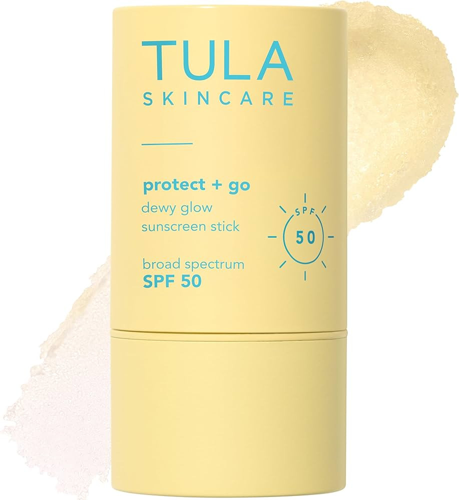 TULA Skin Care Protect + Glow Daily Sunscreen Gel Broad Spectrum SPF 30 - Skincare-First, Non-Gre... | Amazon (US)