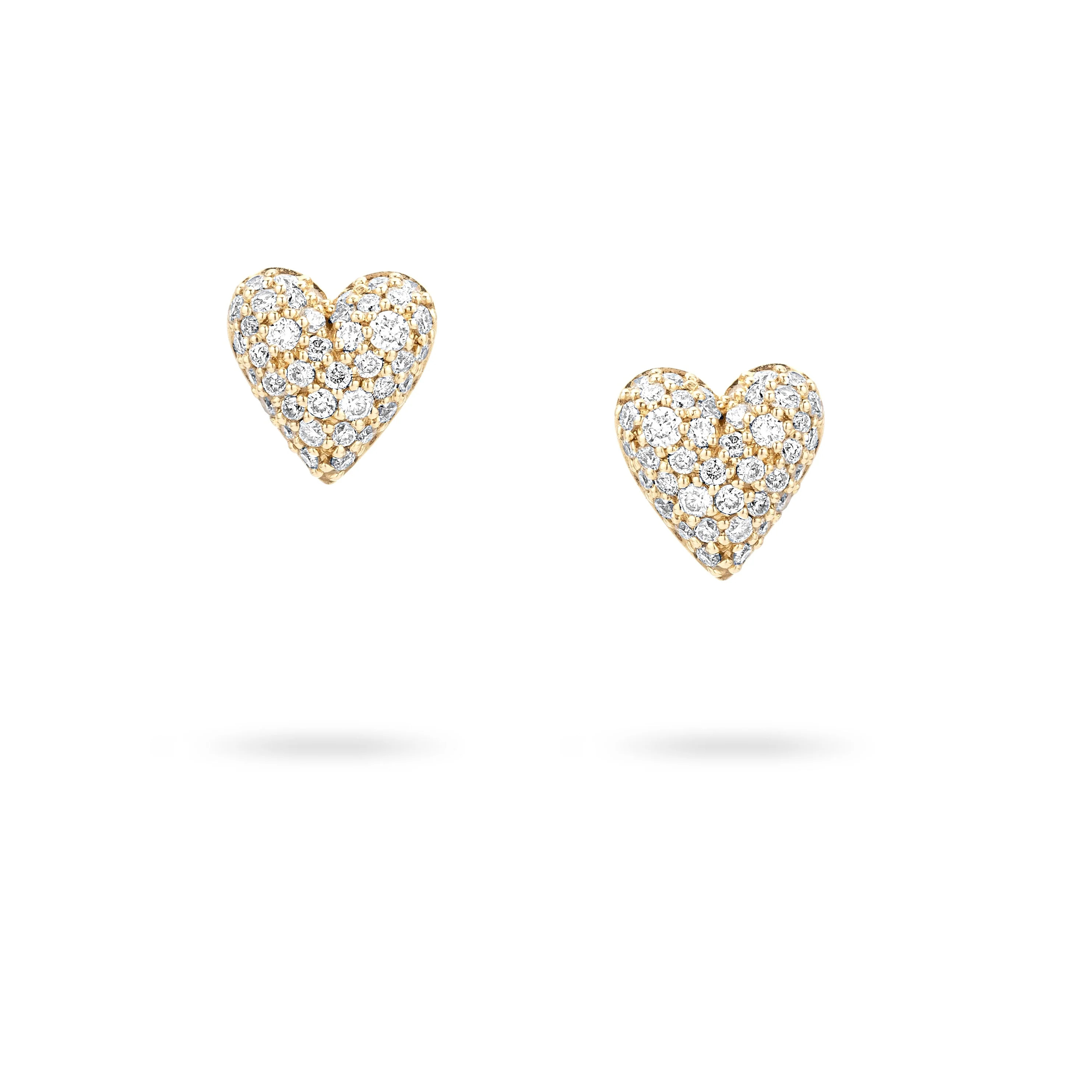 Diamond Puffy Heart Posts | Monarch Market