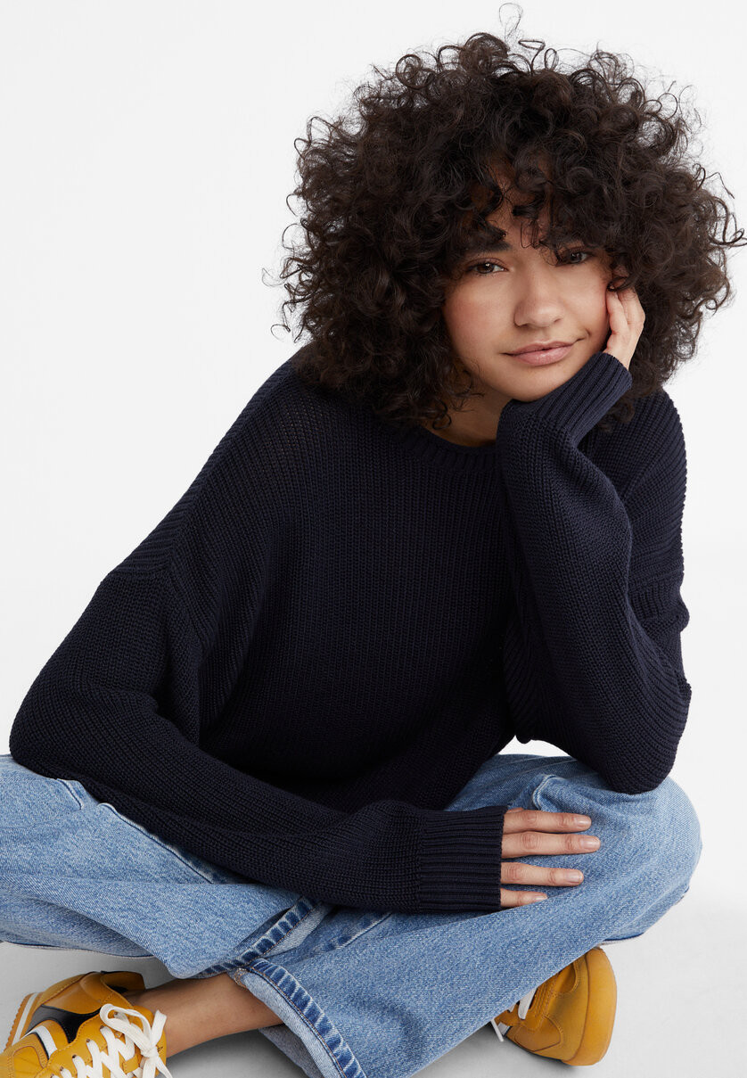 Oversize knit jumper | Stradivarius (UK)