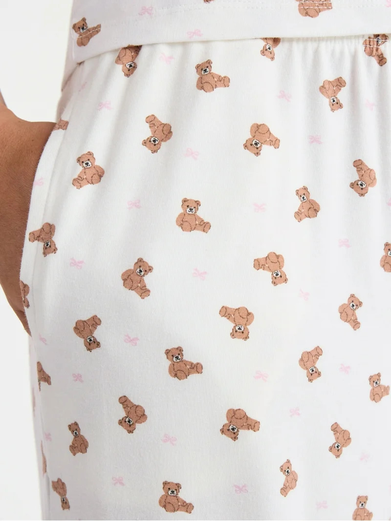 No Boundaries Sleepwear Brami and Pants Set, 2-Piece Women’s | Walmart (US)