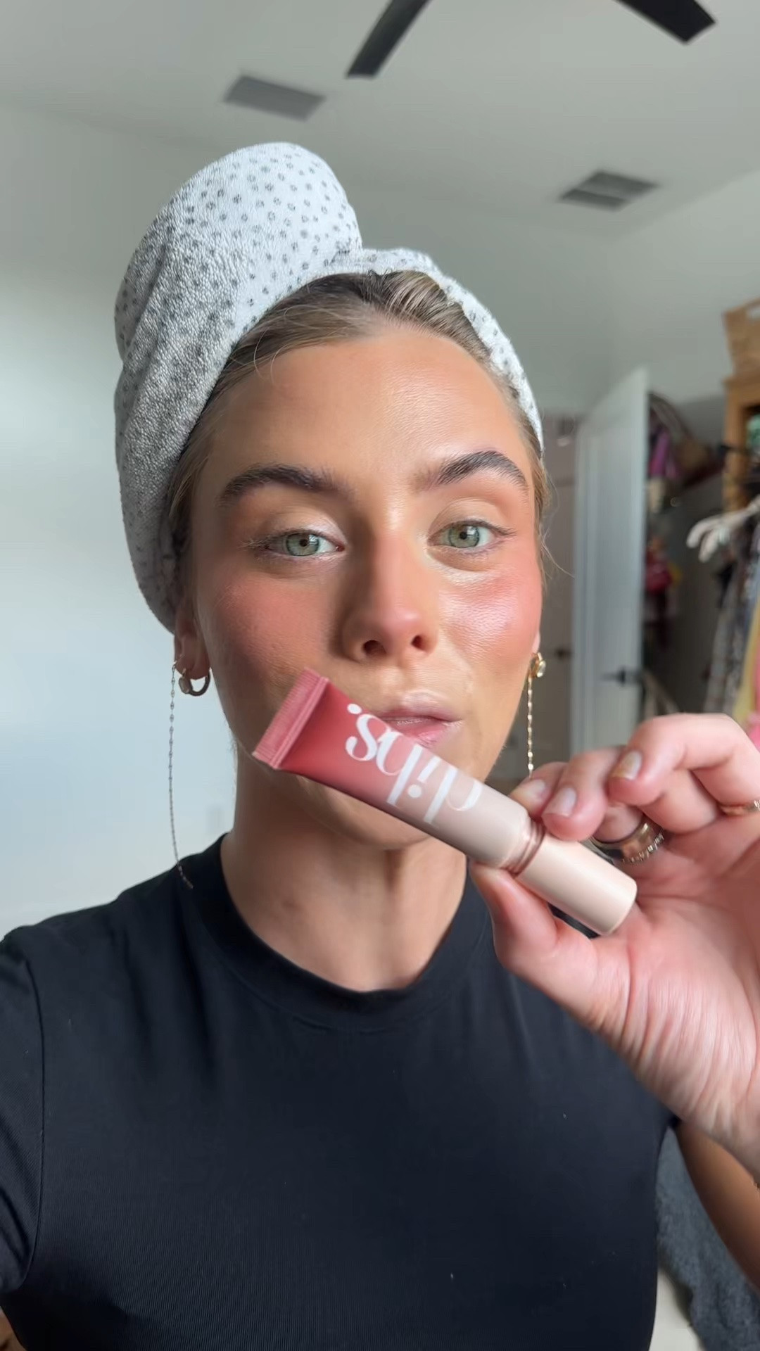 My code is SLOANE. A weightless liquid blush with serious pigment and a soft-stain finish. Cool Blush Serum Cheek Tint delivers buildable payoff—from a natural flush to bold color—with just a drop. Powered by squalane, hyaluronic acid, and hibiscus extract, it blends seamlessly into skin for a “just-pinched” look that stays put. The cooling metal tip delivers a unique swipe of color that looks more like skin and less like effort.

Shade Descriptions:
 
Cool Girl - Midtone Rose
Summer Girl - Bright Coral
Moody Girl - Bronzed Terracotta
Lover Girl - Warm Berry @dibsbeauty            @ulta

#LTKgrwm #LTKselfcare #LTKBeauty