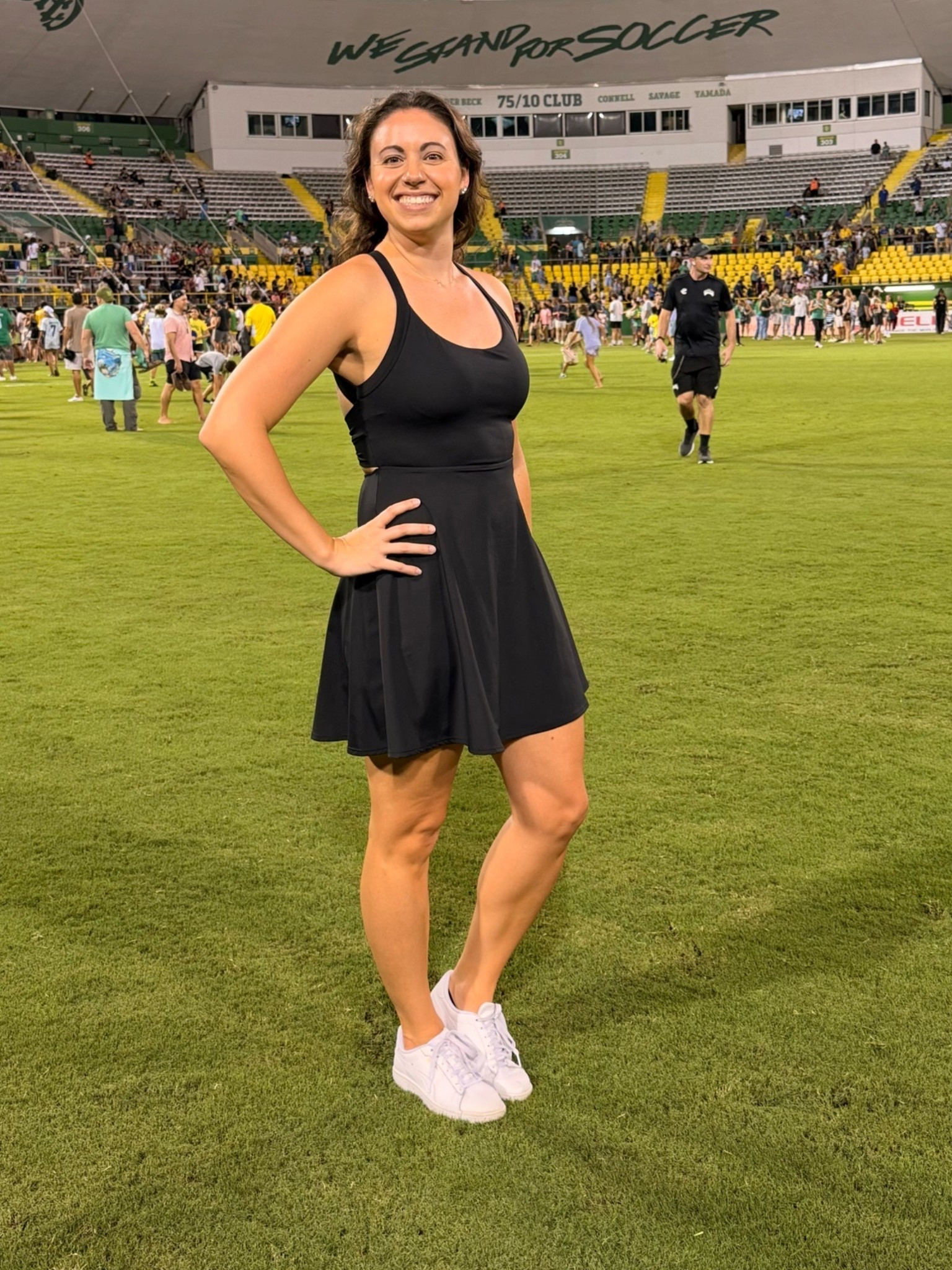 Halara dresses are always a go-to when trying to be cute, comfortable and ready for anything a Florida summer night can throw at you! Fits true to size and comes in several colors!

#LTKgrwm #LTKdayinmylife #LTKootd