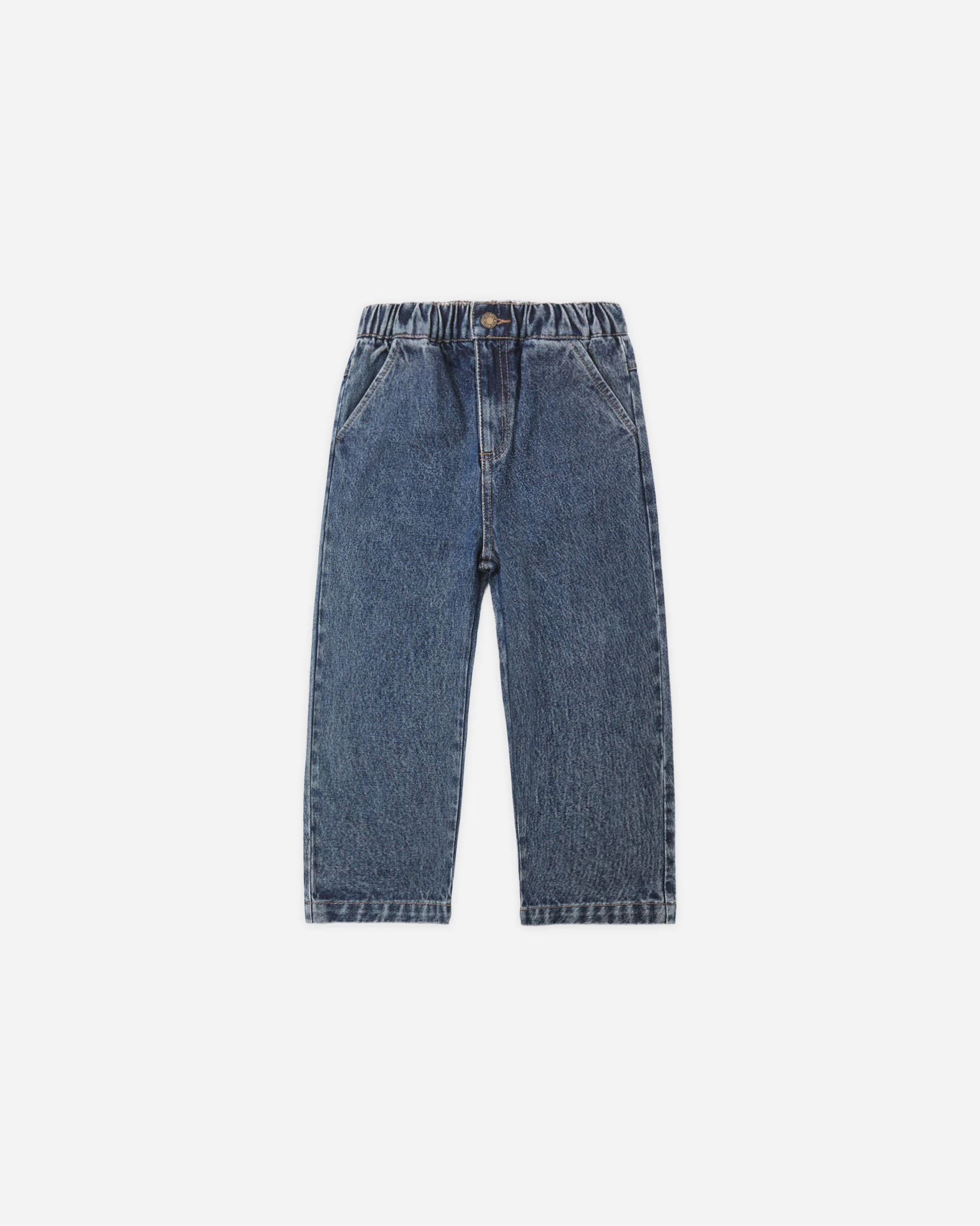 Baggy Pant Indigo | Rylee + Cru