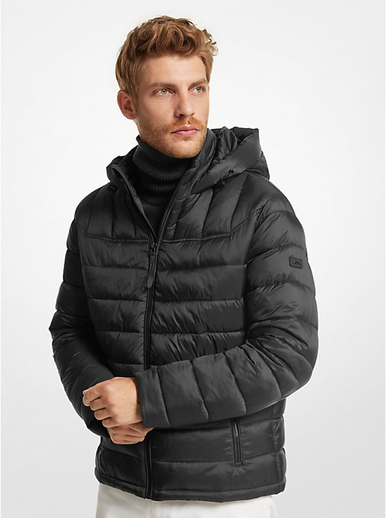 Blackfin Quilted Nylon Puffer Jacket | Michael Kors CA