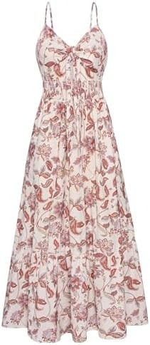 GRACE KARIN Womens Summer Floral Maxi Dresses 2026 Long Flowy Boho Dress Beach Vacation Sundresse... | Amazon (US)