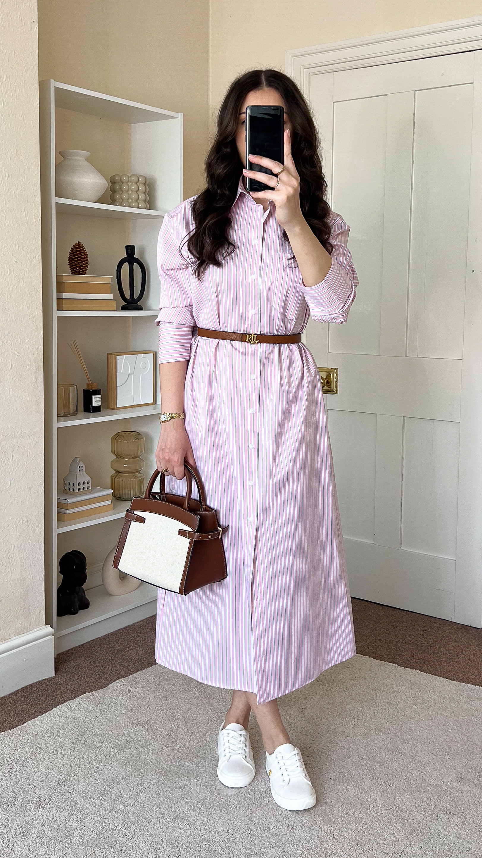 Chic spring/summer outfit. Dress is H&M, size XS. Trainers are Ralph Lauren. 

 #LTKxRalphLauren #LTKsummer #LTKdresses