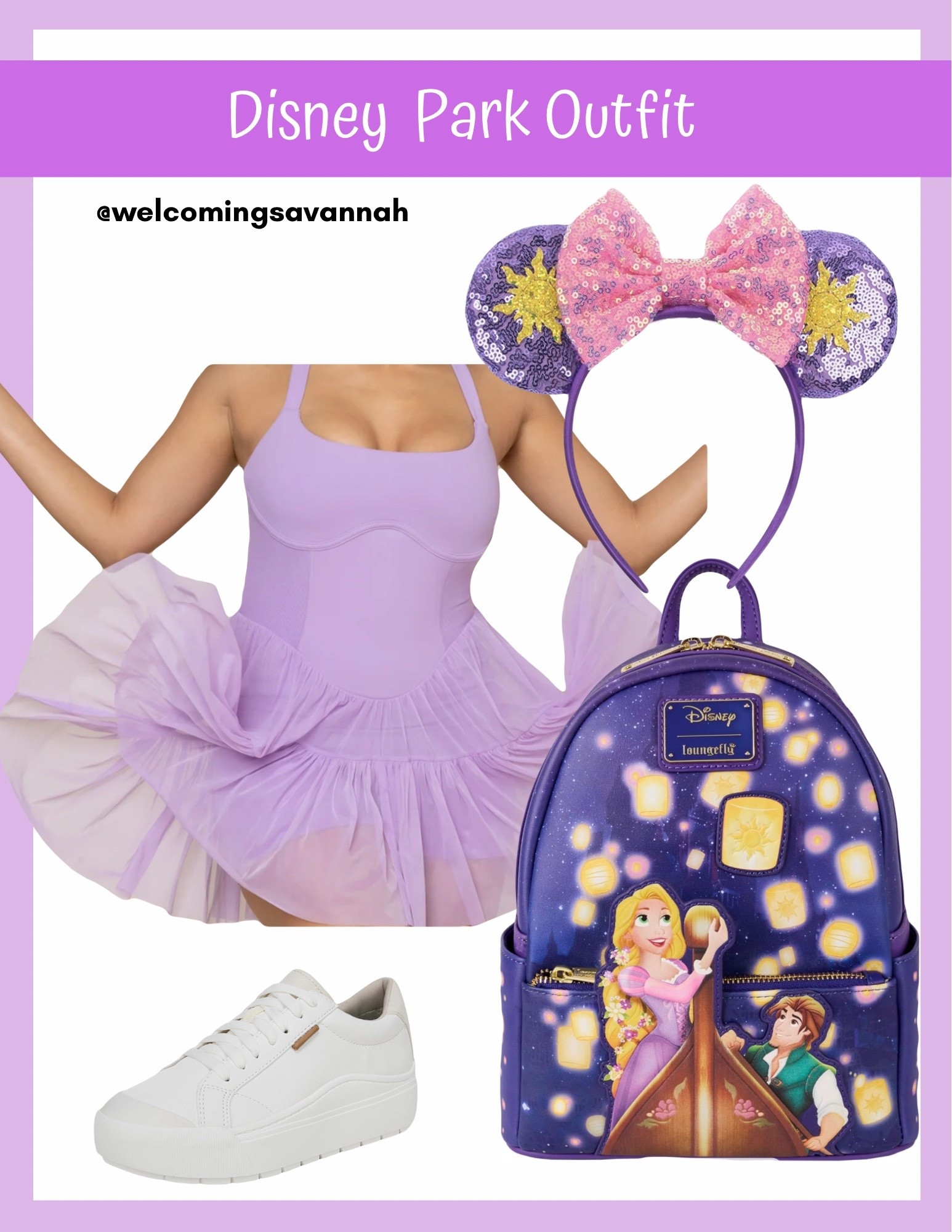 Rapunzel inspired Park Outfit 

#LTKTravel #LTKStyleTip #LTKActive