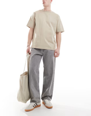 Jack & Jones Alex baggy jeans grey wash | ASOS | ASOS (Global)