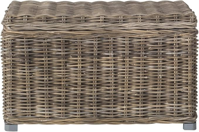 SAFAVIEH Home Collection Delta 4 Tier Premium Chrome 53.6-inch Wire Shelves | Amazon (US)