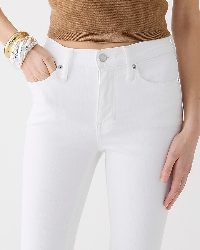 9" demi-boot crop jean in white wash | J. Crew US