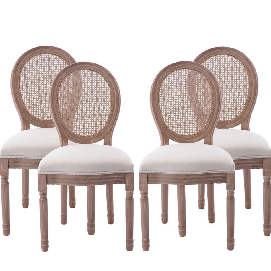 Set of cane back dining chairs for such an affordable price! 

coastal dining chairs, rattan chairs, cane chairs

#LTKSeasonal #LTKMostLoved #LTKhome