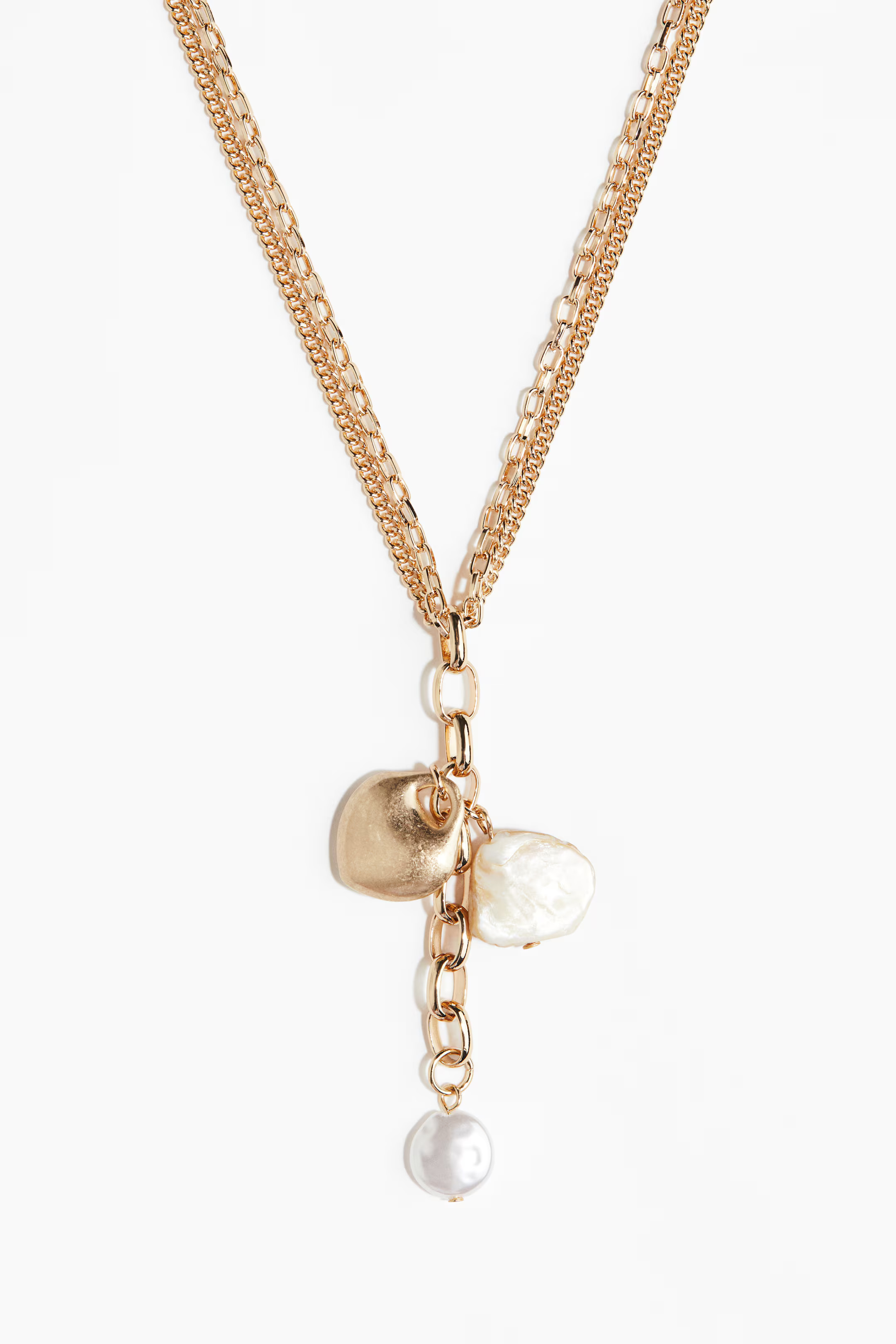 Double-Strand Pendant Necklace | H&M (US + CA)